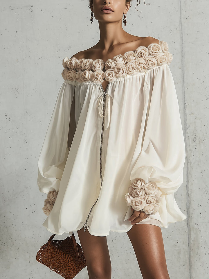 The Cream 3D Floral Dress