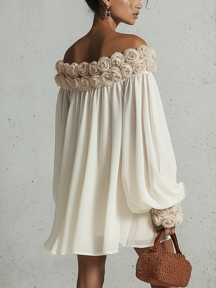The Cream 3D Floral Dress